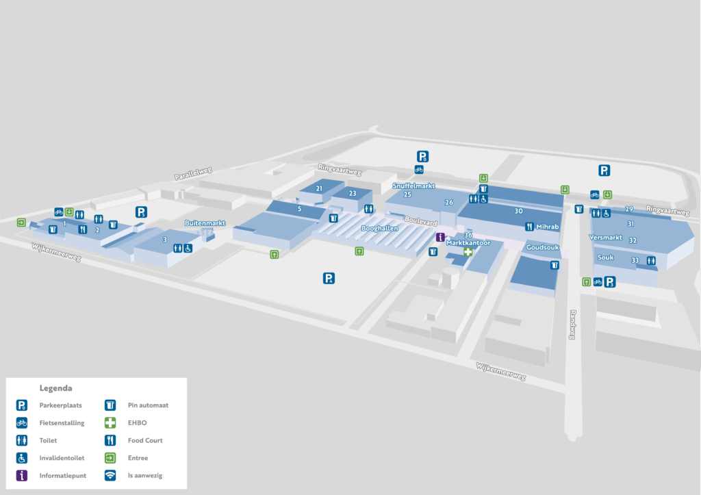 Bazaar beverwijk kaart 4